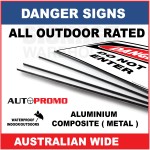 DANGER SIGN - DS-025 - LOW CLEARANCE